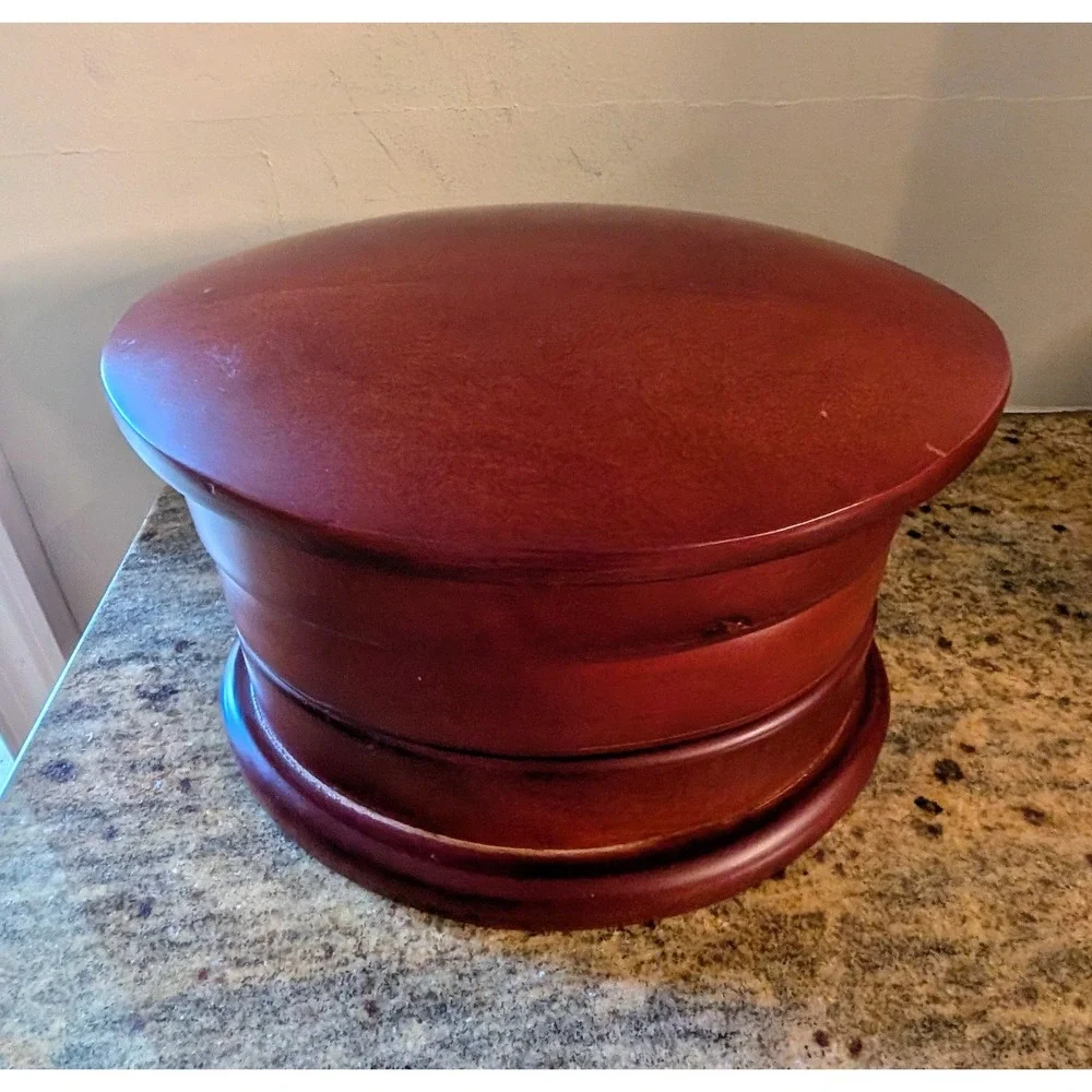 Vintage Bombay Company Three Tier Rotating Jewelry Box